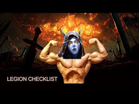 Legion Checklist – 6 Things to do before BFA