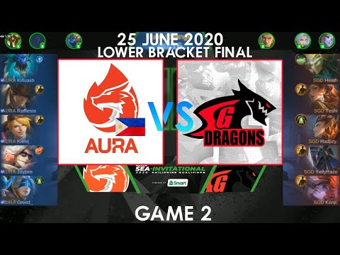 AURA PH VS SGD OMEGA - GAME 2 LOWER BRACKET FINAL | RAZER SEA-INVITATIONAL PHILIPPINE QUALIFIERS