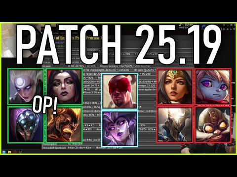 Nemesis reacts to FULL PATCH PREVIEW 25.19!