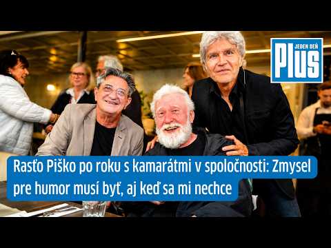 Rasťo Piško po roku opäť v spoločnosti: Aj počas ťažkej choroby rozdáva úsmevy