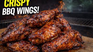 Crispy BBQ Chicken Wings on the Grill (The Secret to Perfect Skin)
