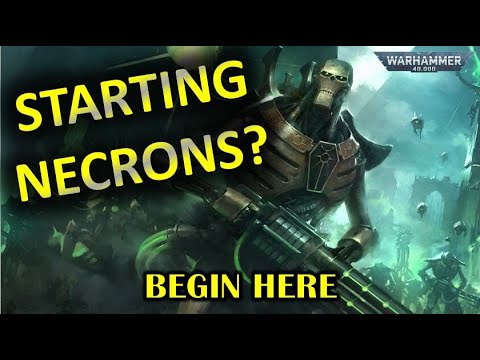 Getting Started with Necrons: 10th Edition Warhammer 40k