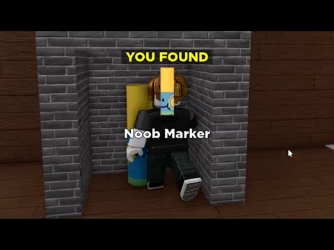 Noob Marker Guide In Roblox Find The Markers! 2022