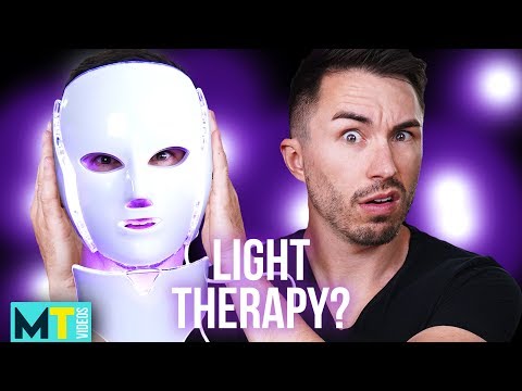 Men Try Weird Light Therapy Masks from Amazon