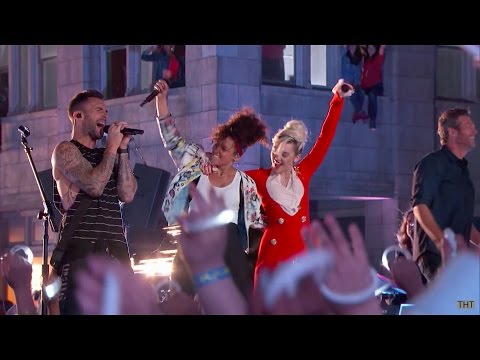 The voice US - Coaches performance compilation (season 1 to 11)