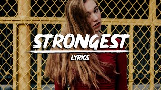 Ina Wroldsen - Strongest (Alan Walker Remix) (Lyrics)
