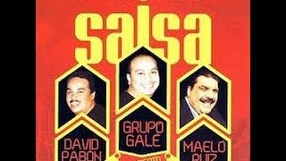 DAVID PAVON, GRUPO GALE Y MAELO RUIZ EN VIVO   LA TRILOGIA DE LA SALSA