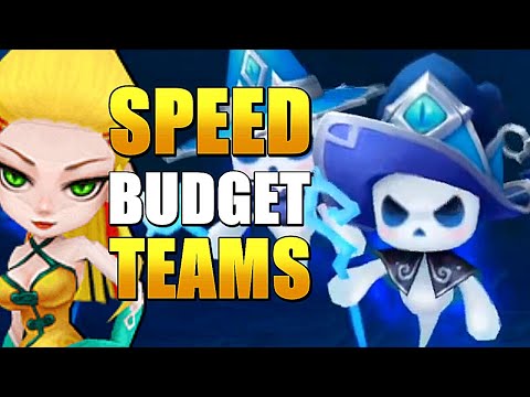 2A Howl Budget Speed Farming Team | Summoners War