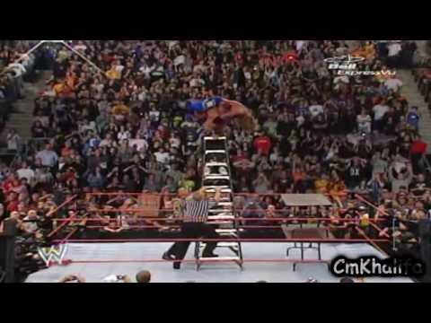 WWE John Cena FU On Edge From The Ladder HD - Unforgiven 2006