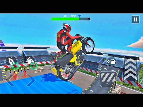 GT Moto Stunt Driving Simulator 3D - New Impossible Challenge Moto Bike - Android Sim Games