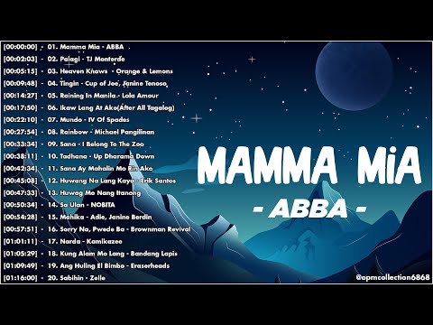 Mamma Mia - ABBA (Cover) / Ripley Alexander Version | Best OPM Tagalog Love Songs With Lyrics 2024