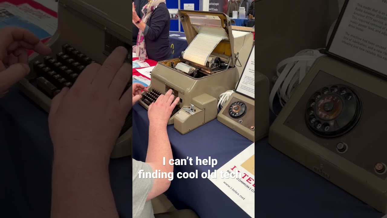 Telex working at UK National Hamfest