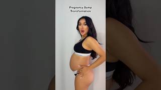 Pregnancy Bump Transformation 🤰🏻👩🏻‍🍼