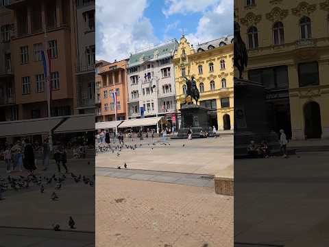 Praça Ban Jelasic, Zagreb 🇭🇷 #không còn nữa