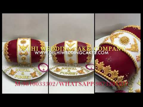 Dhol Wedding Cakes in Delhi  |Order Online Dhol Cakes in Delhi NCR | Delhi Wedding Cake Company