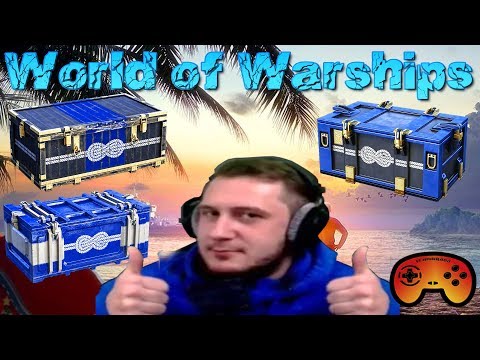 Wir öffnen 15 „Rekrutierungsbüro“-Container in World of Warships