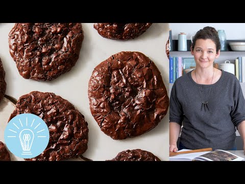 François Payard's Flourless Chocolate Walnut Cookies | Genius Recipes