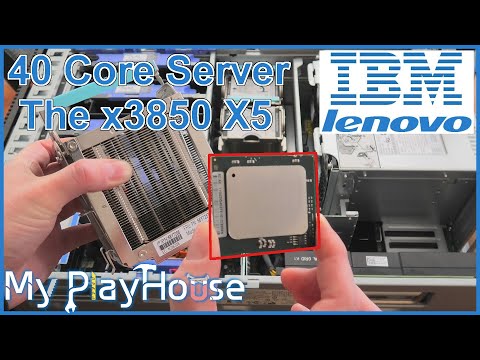 IBM x3850 X5 40 Core Server moves in at My PlayHouse - 943