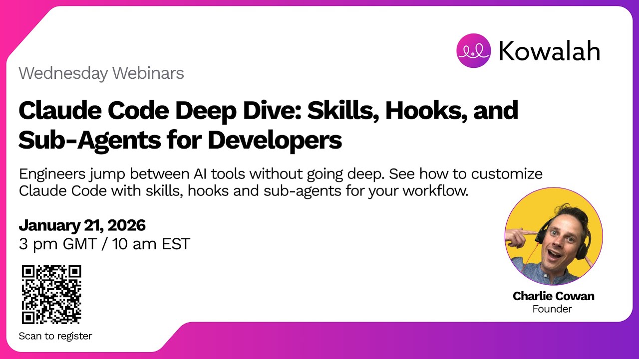 Claude Code Deep Dive: Skills, Hooks, and Sub-Agents for Developers
