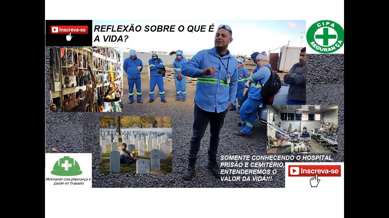 Como fazer melhor, o DDS sobre; O que é a vida, reflexão sobre o hospital, a prisão e o cemitério.