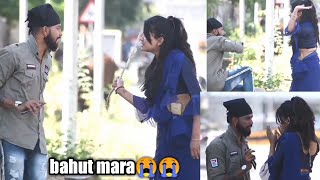 prank on  my girlfriend neha) gone romantic  trending video now veer samrat