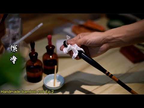 Handmade bamboo pluggable fishing rod ep.2[herabuna]