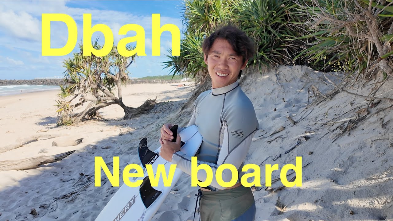 頭前後のDbarで新しいボードをテスト！