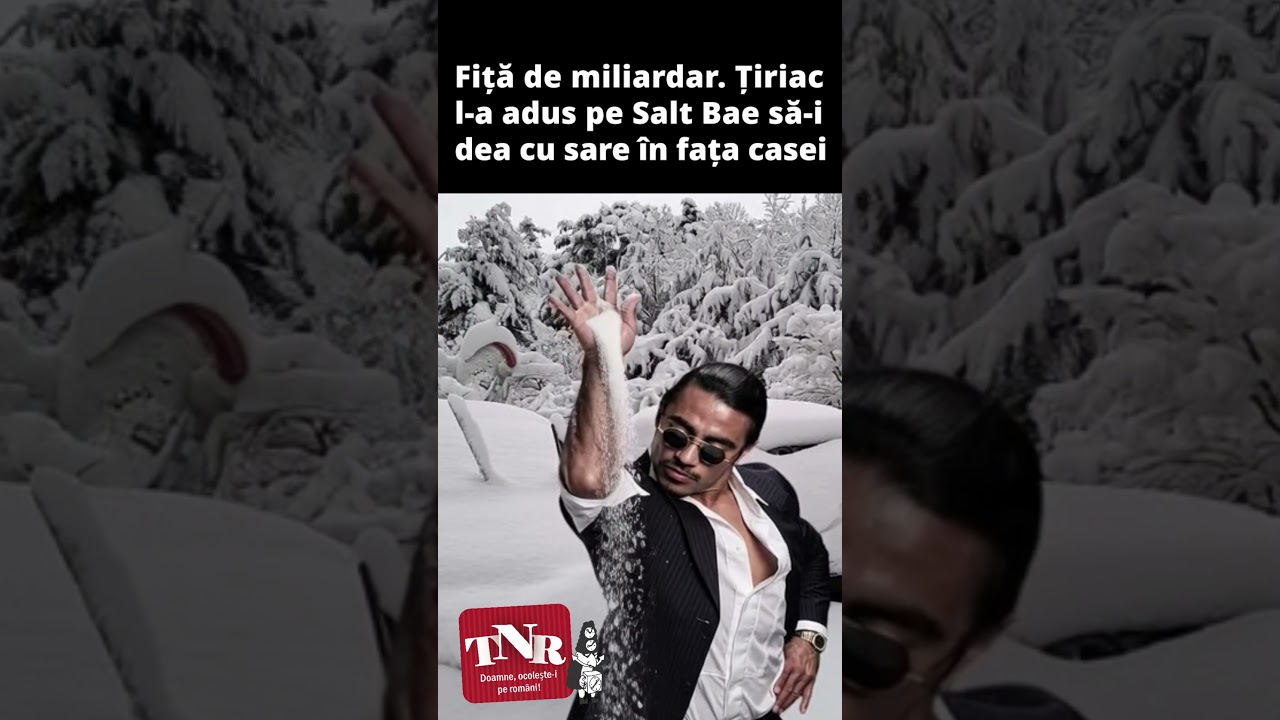 Fiță de miliardar. Țiriac l-a adus pe Salt Bae să-i dea cu sare în fața casei