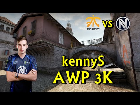 kennyS AWP 3K vs fnatic