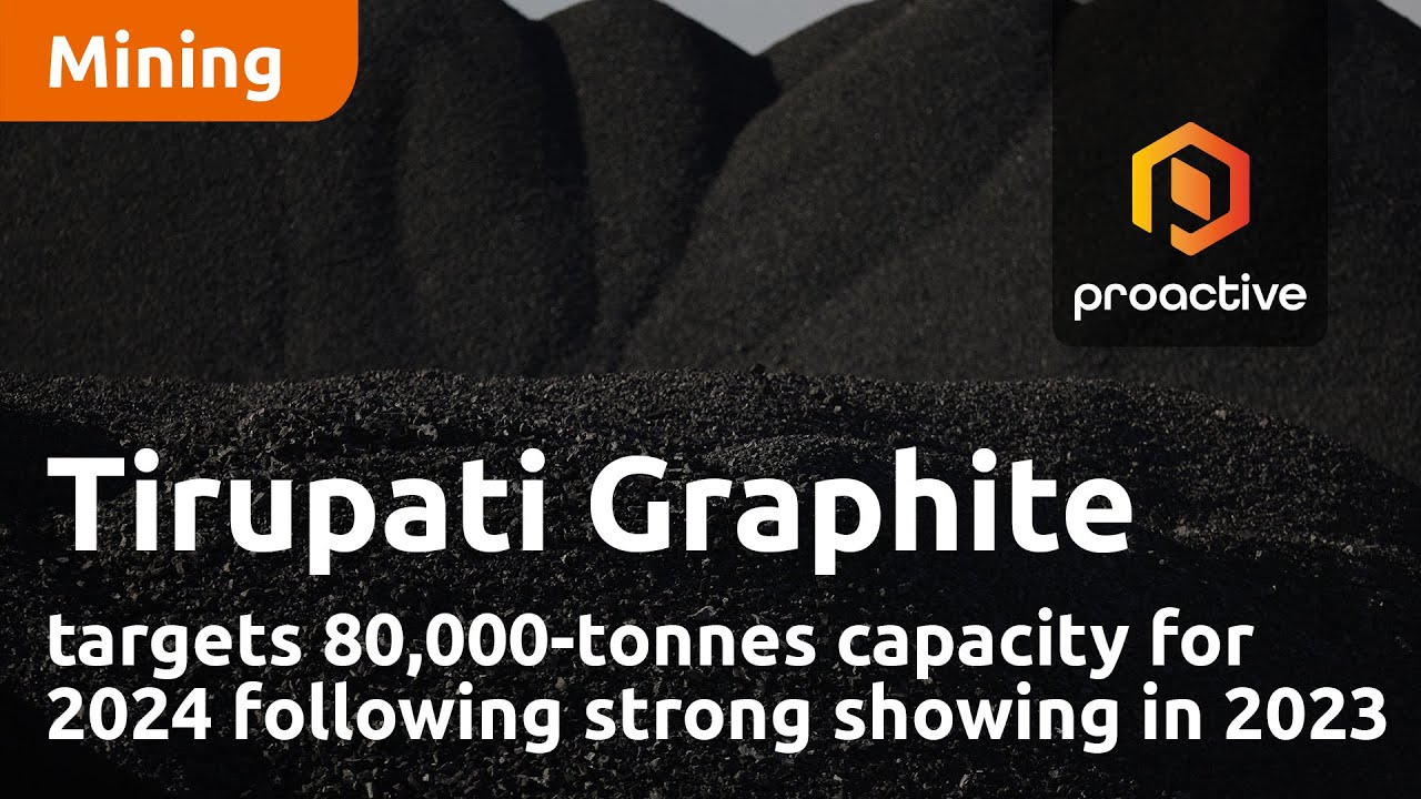 Tirupati Graphite targets 80,000-tonnes capacity for 2024 following strong showing in 2023
