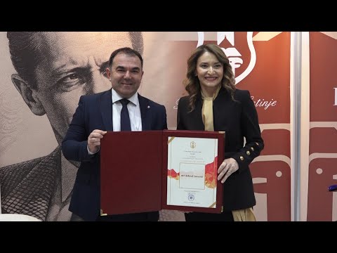 RTV Cetinje - Uručena književna nagrada Aleksandar Leso Ivanović