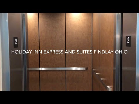 Brand New Otis Gen2 Elevators at the Holiday Inn Express And Suites In Findlay Ohio