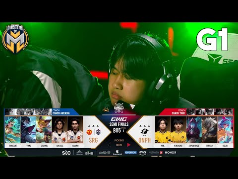 ONIC PH VS SRG.OG GAME 1 | KNOCKOUT STAGE DAY 3 | MLBB MSC 2025