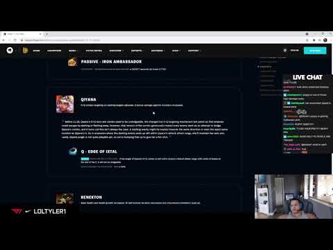 Tyler reacts to Riot actually buffing Qiyana