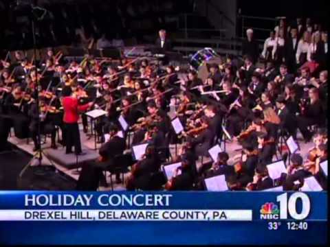 Philadelpha Young Artists Orchestra on NBC 10---December 22, 2014