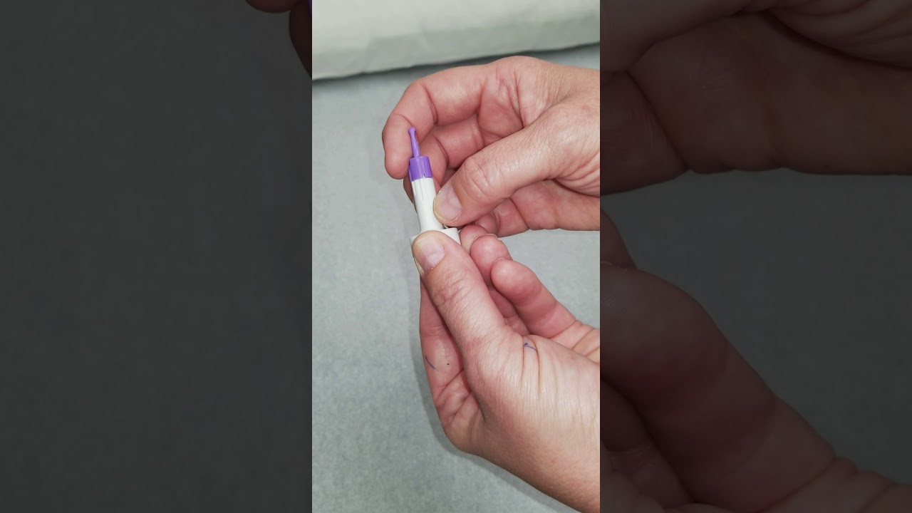 Preparation and use of the Lancet