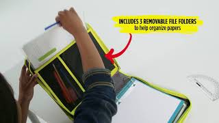 Five Star 2 Zipper Binder + File Folders