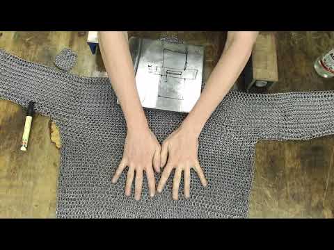 How to pattern a mail shirt