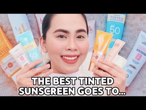 BEST LOCAL TINTED SUNSCREENS | LUXE ORGANIX, SUNGLOW, SKIN SAVER, BLK, BELO Philippines