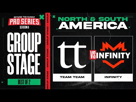 Team Team vs Infinity Game 2 - BTS Pro Series 8 AM: Group Stage w/ Kmart & ET