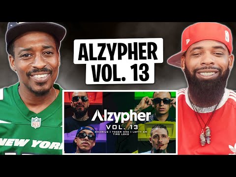 AMERICAN RAPPER REACTS TO -Alzypher Vol. 13 - Dharius x Toser One x Lefty SM x Tiro Loko