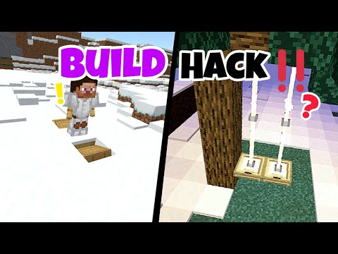 Insane Minecraft Build Hack! 😱😱😱