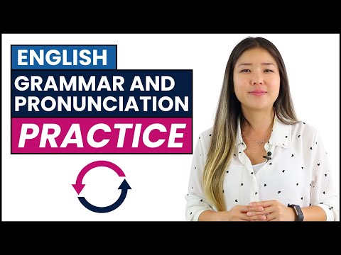 English Grammar and Pronunciation Practice Example Sentences with Esther