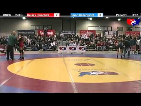 2011 U.S. Open SAT WM 55 KG: Kelsey Campbell vs. Sarah Hildebrandt Quarterfinal