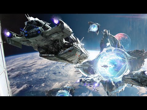 Epic Space Battle: Human colonies on mars declare war on Earth 4k full movie