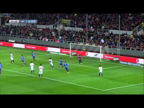 Gol de Barral (1-1) en el Sevilla FC - Levante UD - HD