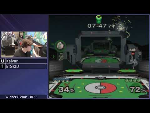 Mass Madness 27 - Kalvar (Marth) vs. BIGKID (Jigglypuff) - Melee WSF