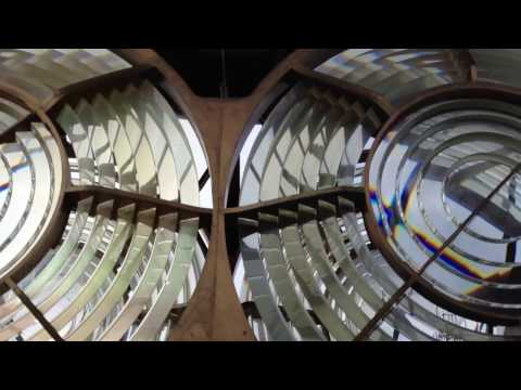 The Optic (Lens) rotation at Longstone Lighthouse