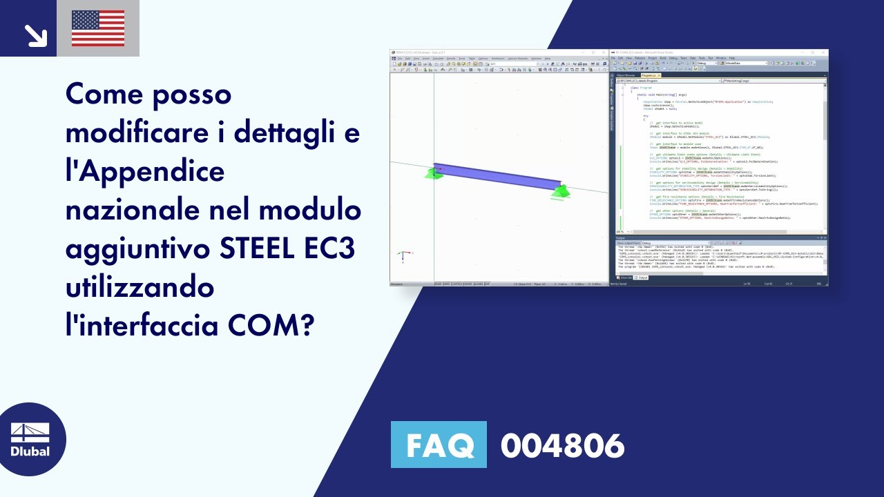 [EN] FAQ 004806 | Come posso modificare i dettagli e l&#39;Appendice nazionale nel modulo aggiuntivo STEEL EC3 ...