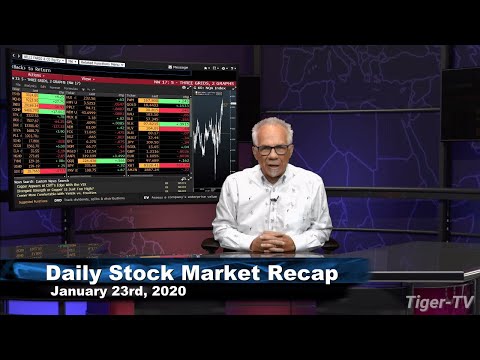 January 23rd, The Daily Market Recap on TFNN - 2020